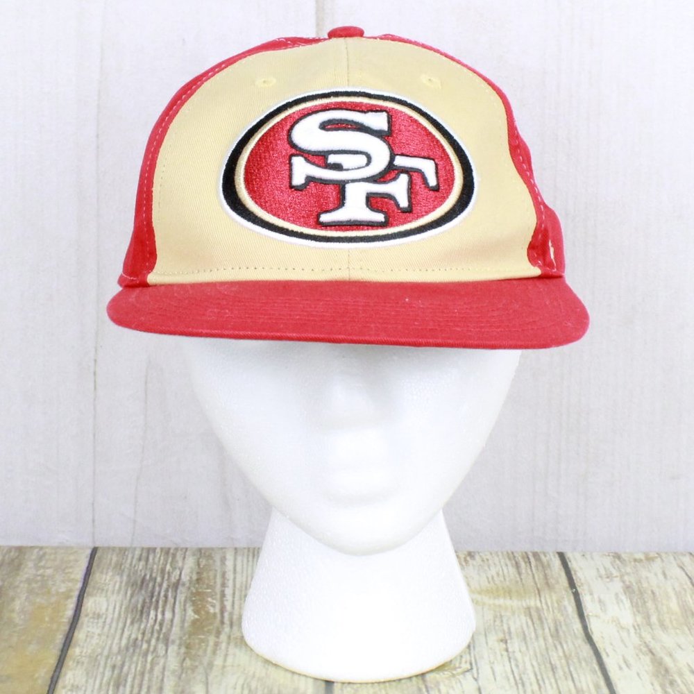 NWOT 47 Brand Red Youth San Francisco 49ers NFL Snapback Cap - Picture 2 of 10